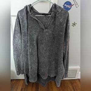 Oversized Grey Hoodie